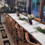 Homewares Dining Table — Cafe Dining in Morpeth, NSW